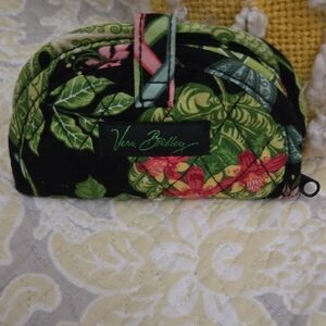 Vera Bradley Black Floral Women's jewerly Bag